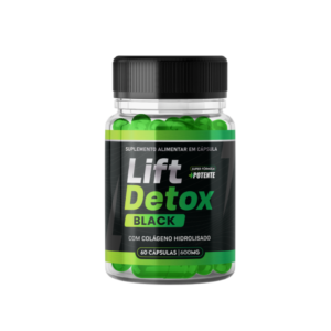 Lift Detox Black Original - 1 Pote + Frete Grátis